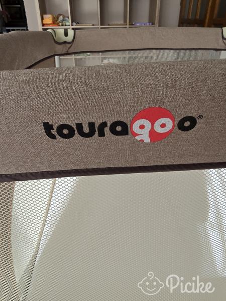 Touragoo utazó járóka matraccal 90x90 cm