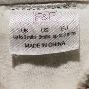 F&F lábfej nélküli átmeneti overál