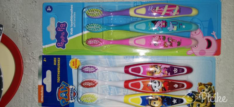 Fogkefe csomag 2 db, mancs őrjárat, peppa malac