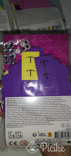 Kreatív játék csomag, húsvéti jellegű, 5 csomag, minden csomagban 4 db figura