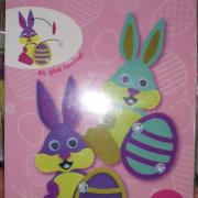 Kreatív játék csomag, húsvéti jellegű, 5 csomag, minden csomagban 4 db figura