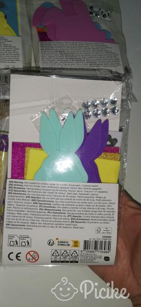 Kreatív játék csomag, húsvéti jellegű, 5 csomag, minden csomagban 4 db figura