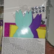 Kreatív játék csomag, húsvéti jellegű, 5 csomag, minden csomagban 4 db figura