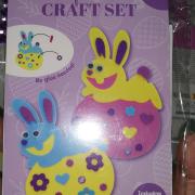 Kreatív játék csomag, húsvéti jellegű, 5 csomag, minden csomagban 4 db figura