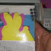 Kreatív játék csomag, húsvéti jellegű, 5 csomag, minden csomagban 4 db figura