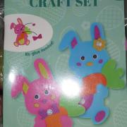 Kreatív játék csomag, húsvéti jellegű, 5 csomag, minden csomagban 4 db figura