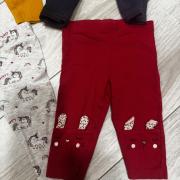 8 darabos kislány legging csomag