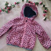 Lányka , F&F-s, átmeneti kabát, virágos mintás