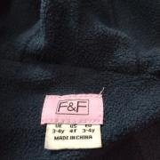 Lányka , F&F-s, átmeneti kabát, virágos mintás