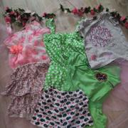 Lányka, 98-104-es ruhacsomag, tavaszi, nyári 2-3 évesre