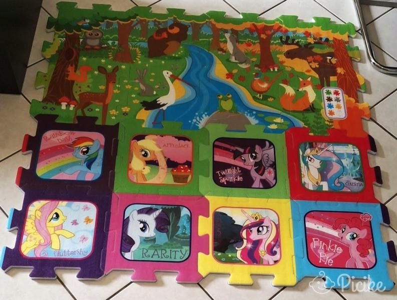 My Little Pony+Erdei móka,nagy habtapi