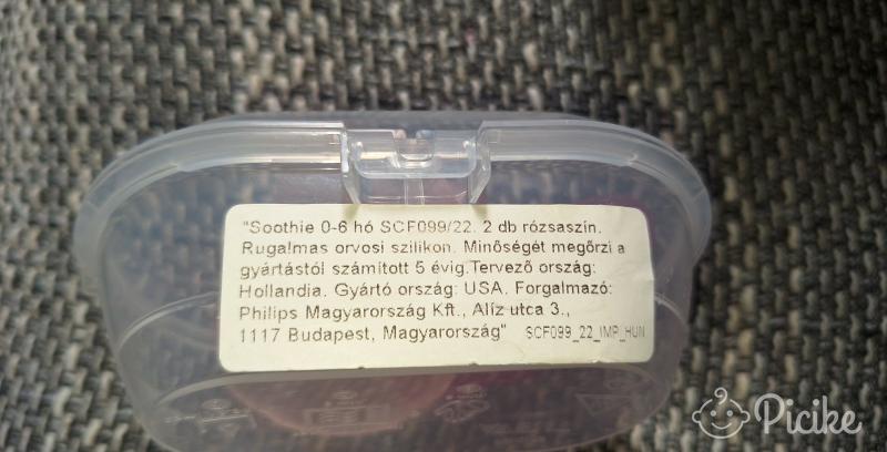 2db új szilikon cumi