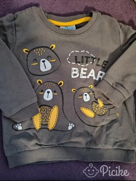 Gyermek pulóver "Little Bear" mintával 92-es