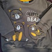 Gyermek pulóver "Little Bear" mintával 92-es