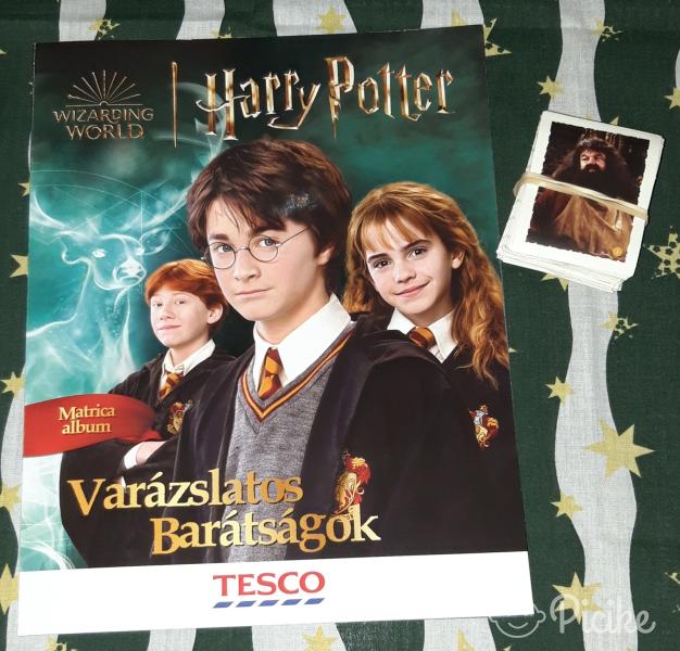 Harry Potter matrica album és matricák - Varázslatos Barátságok Tesco kiadás