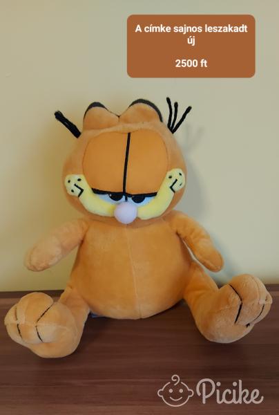 Garfield plüssfigura - Címke nélkül